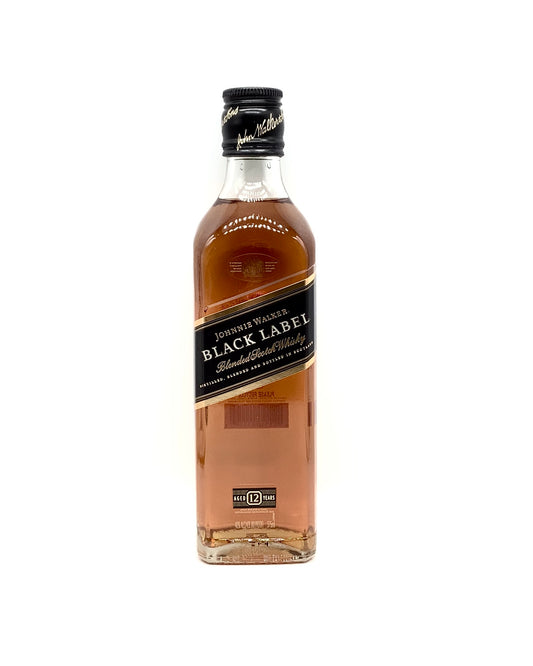 Johnnie Walker Black Label 12 Year Blended Scotch Whisky 375ml