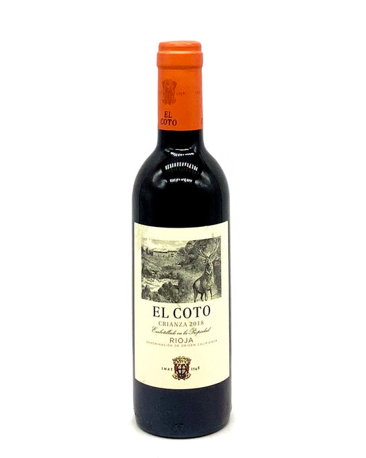 El Coto, Tempranillo, Rioja Crianza, Spain 2018 375ml