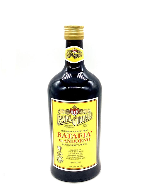 Rapa Giovanni Liquore di Ciliegie Nere "Ratafia' di Andorno" Black Cherry Liqueur 750ml