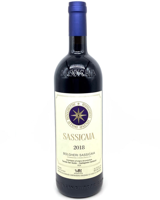 Tenuta San Guido, Cabernet Sauvignon & Cabernet Franc "Sassicaia" Bolgheri 2018