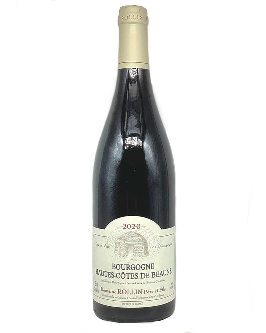 Domaine Rollin, Pinot Noir, Bourgogne Rouge, Hautes-Côtes de Beaune. Burgundy, France 2020 newarrival