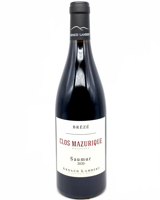 Arnaud Lambert, Cabernet Franc, Saumur Rouge "Clos Mazurique" Brézé, Loire Valley, France 2021 organic