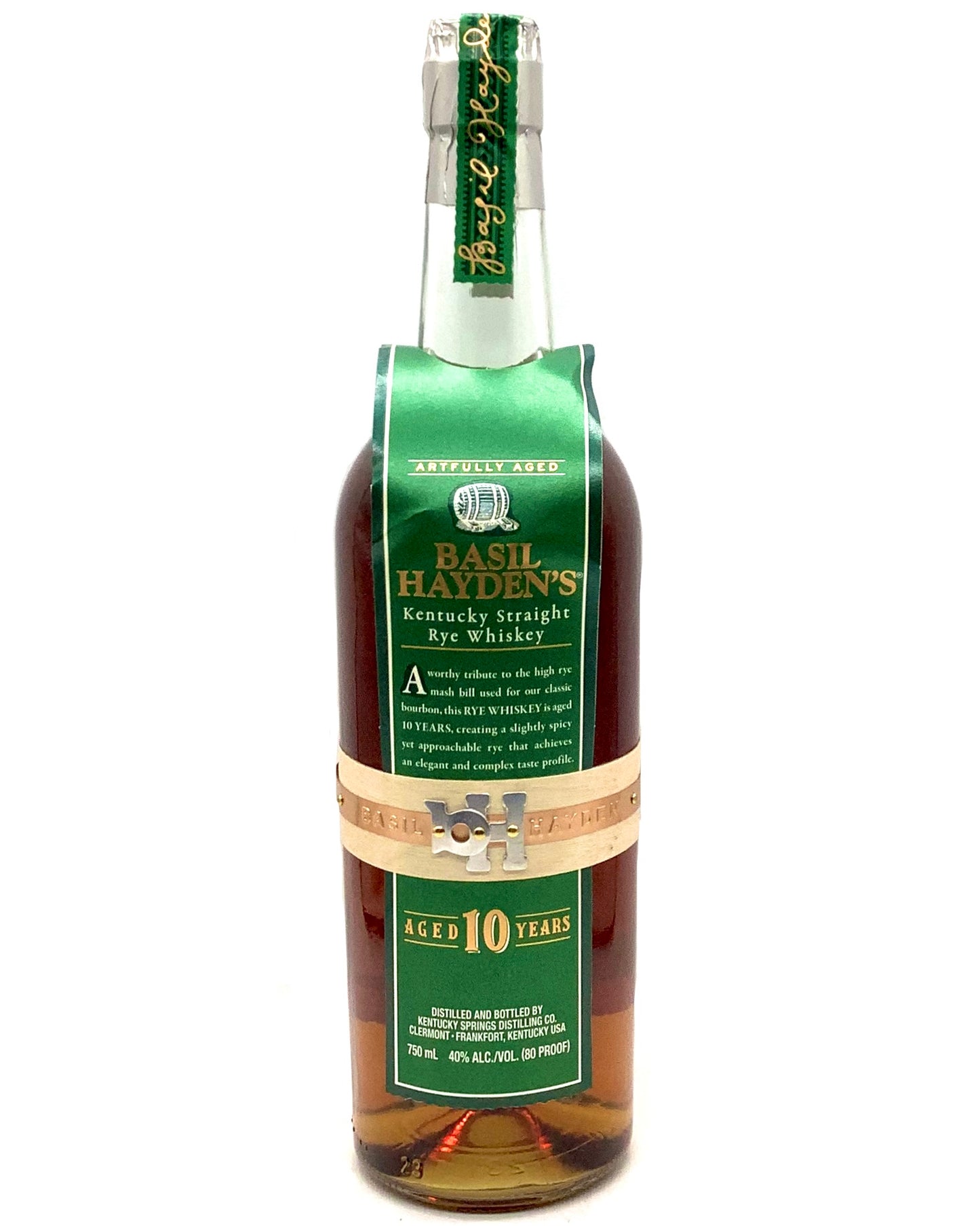 Basil Hayden 10 Year Kentucky Straight Rye Whiskey