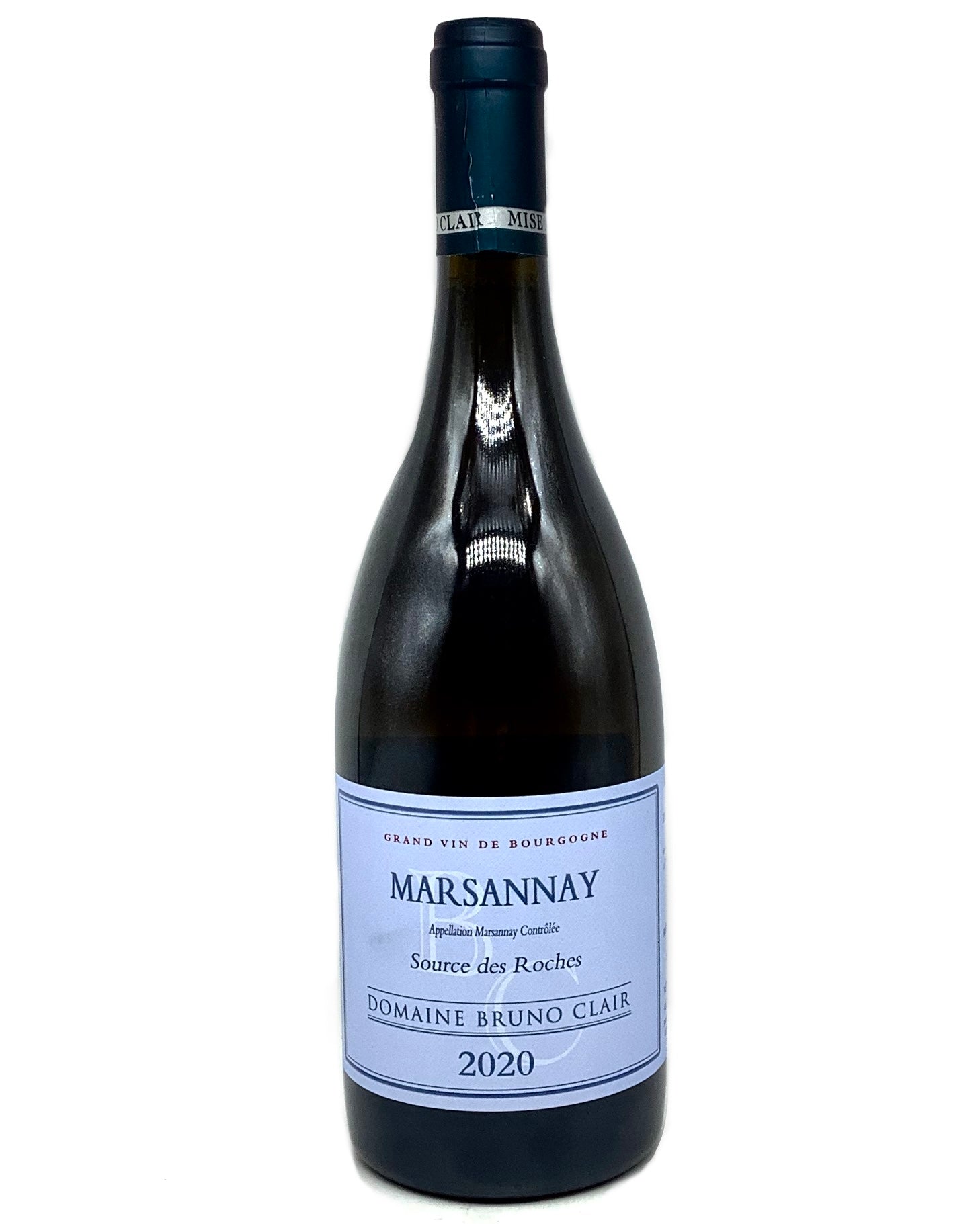 Domaine Bruno Clair, Chardonnay, Marsannay "Source des Roches" Côte de Nuits, Burgundy, France 2020 organic