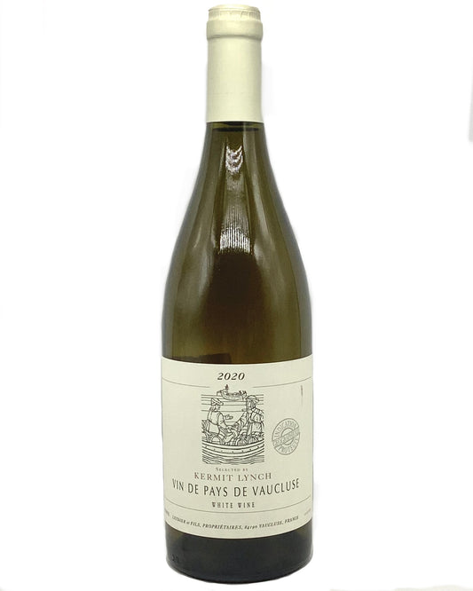 Kermit Lynch, Vin de Pays de Vaucluse Blanc, France 2022