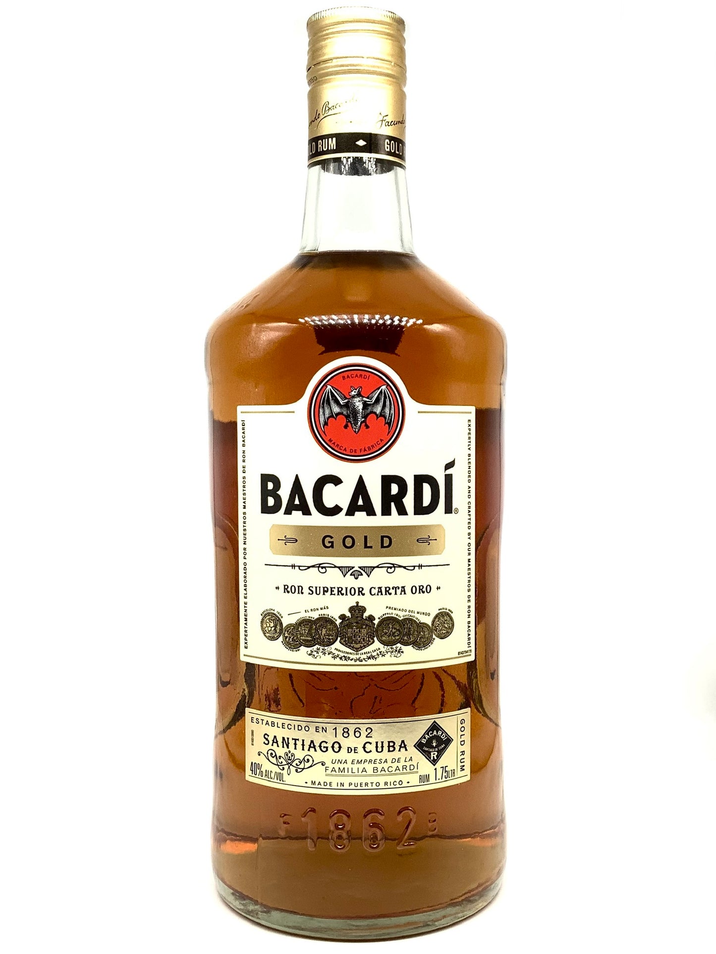 Bacardi Rum Gold 1.75L