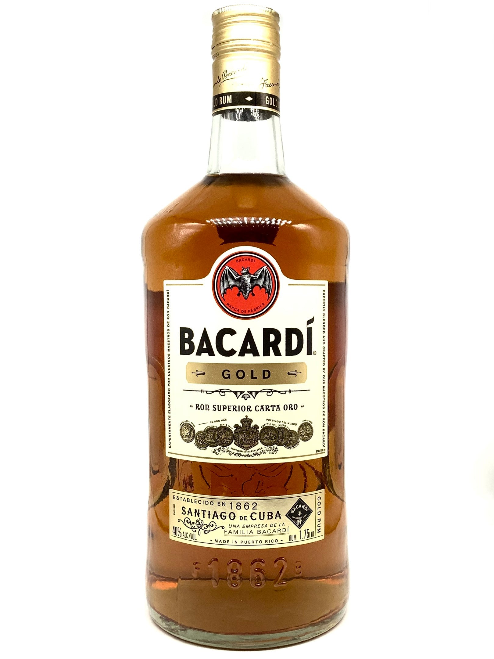 Bacardi Rum Gold 1.75L
