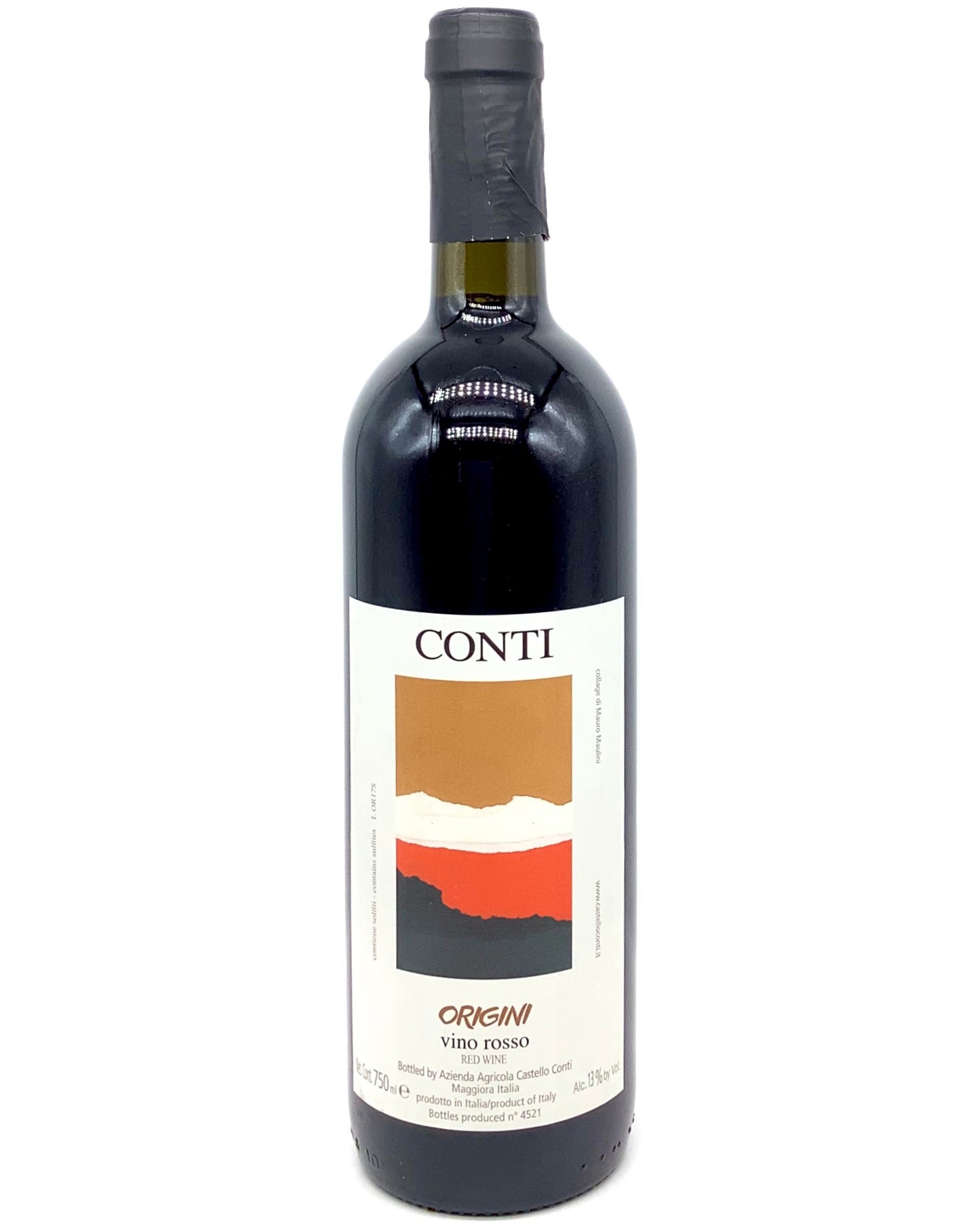 Castello Conti "Origini" Vino Rosso, Boca, Alto Piedmonte, Italy 2019