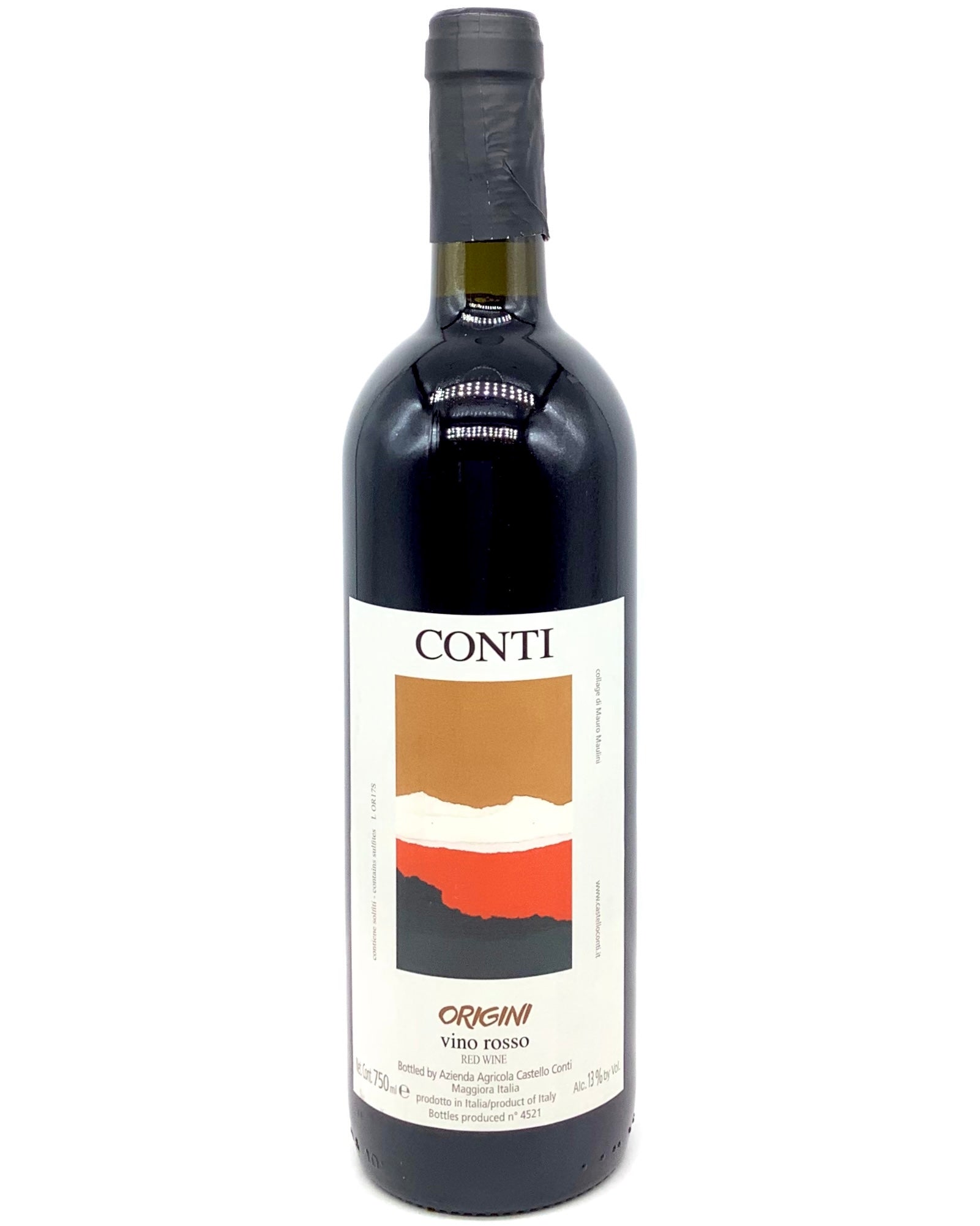 Castello Conti "Origini" Vino Rosso, Boca, Alto Piedmonte, Italy 2019