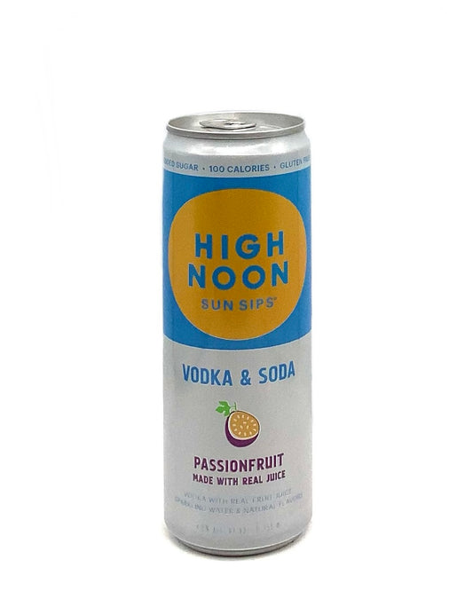 High Noon Vodka & Soda Passion Fruit 355ml