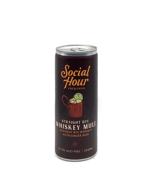 Social Hour Cocktails Whiskey Mule 250ml