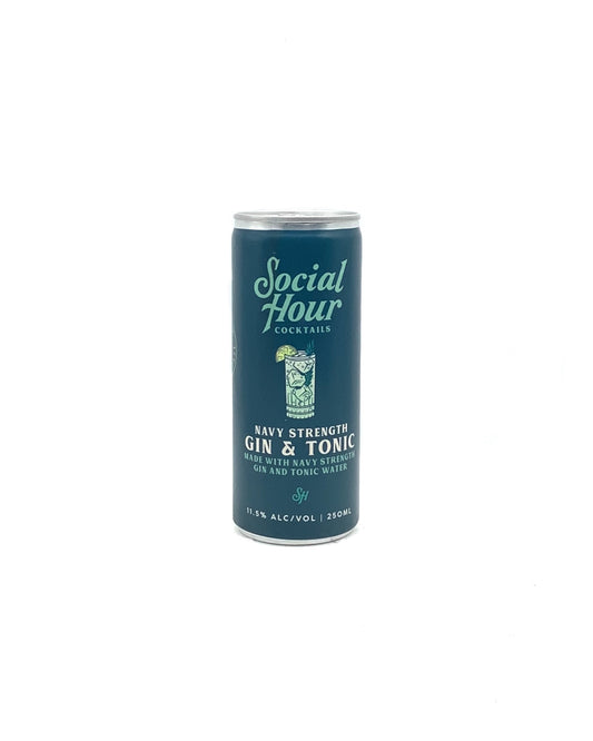Social Hour Cocktails Gin & Tonic 250ml