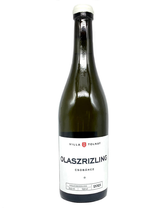 Villa Tolnay, Olaszrizling, Csobancz, Hungary 2022 newarrival organic