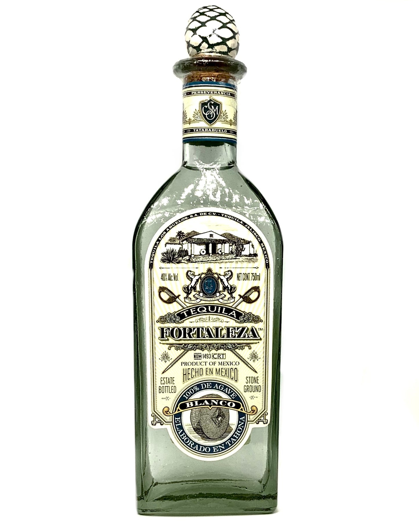 Fortaleza Tequila Blanco, Jalisco, Mexico 750ml