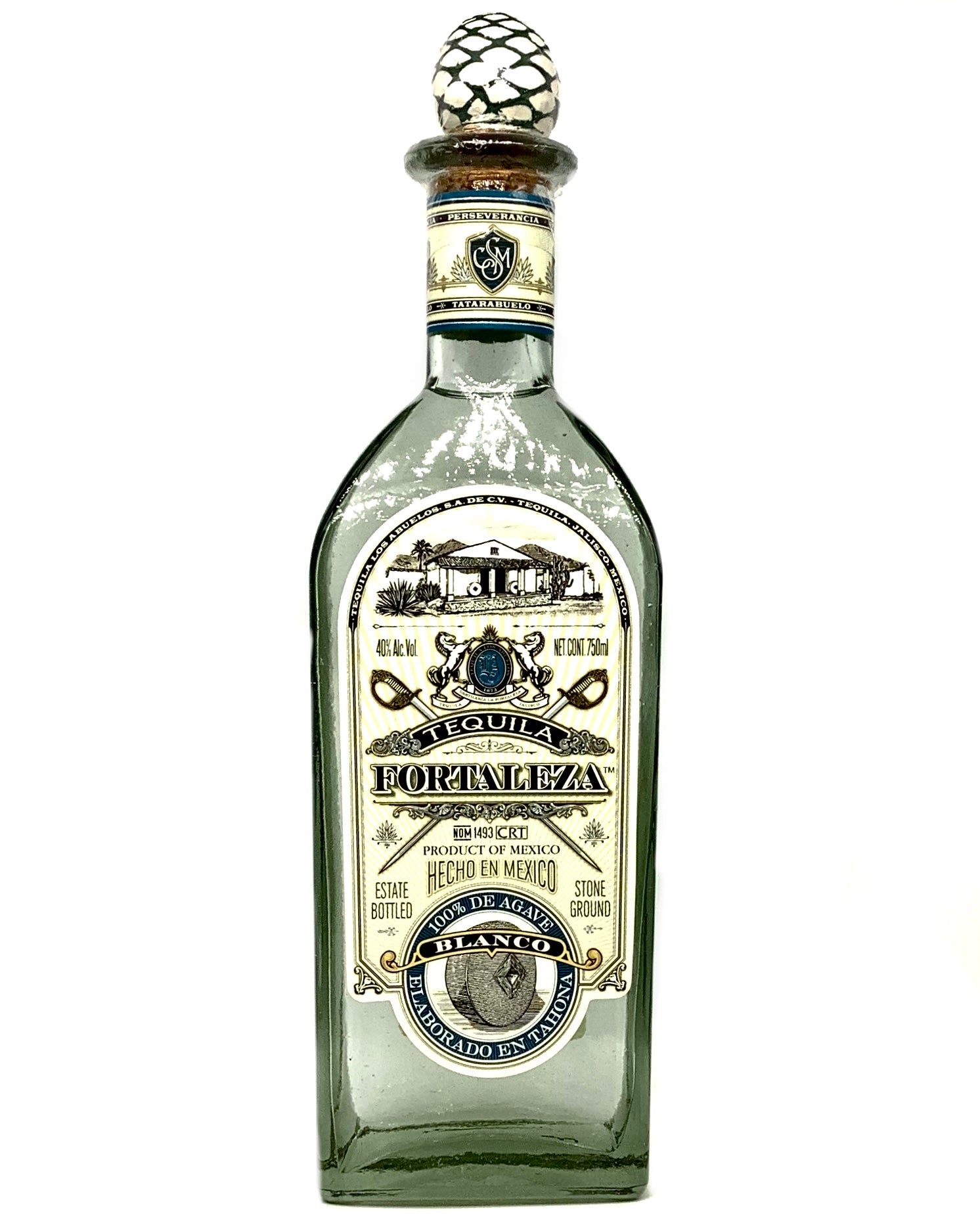Fortaleza Tequila Blanco, Jalisco, Mexico 750ml