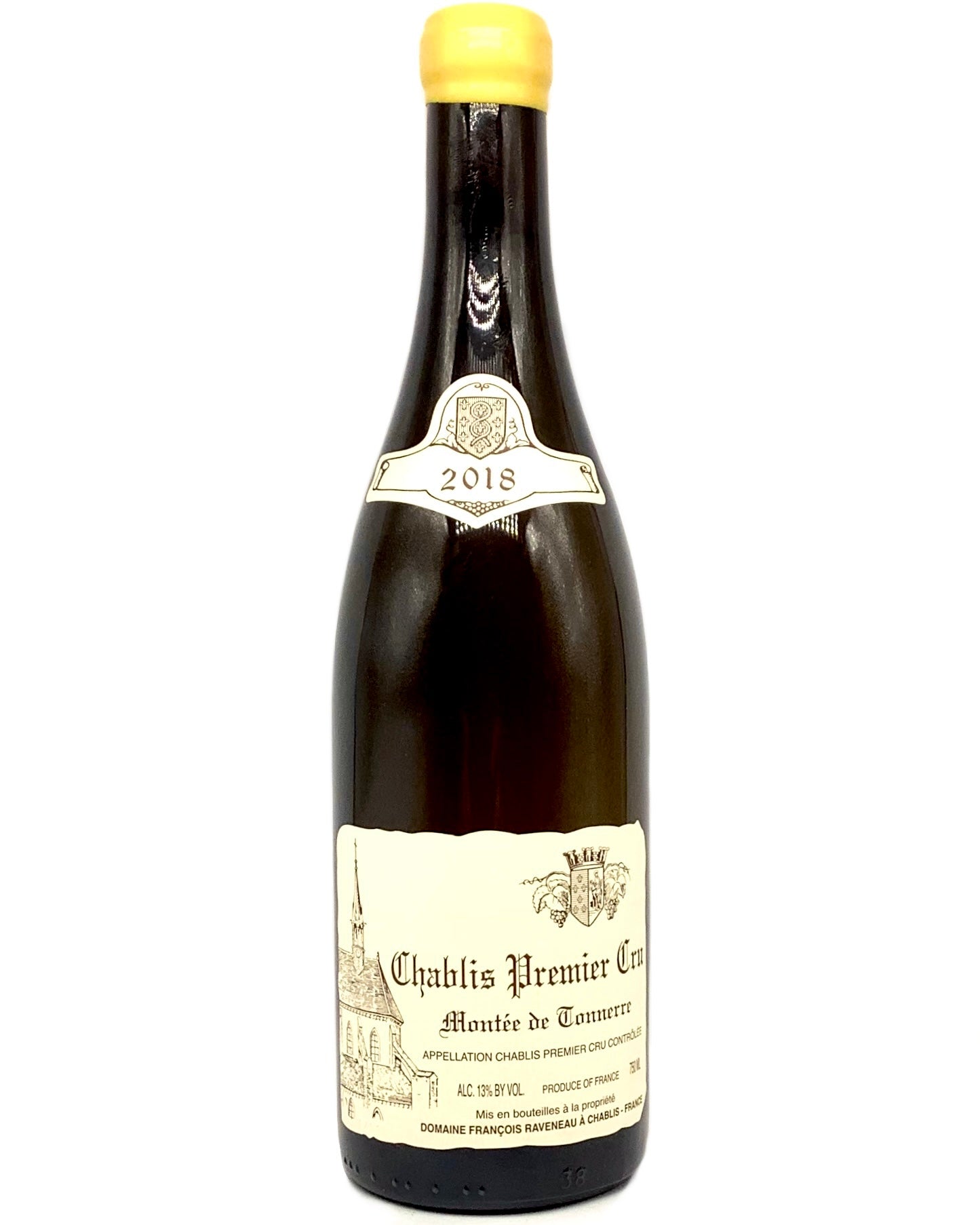 Domaine François Raveneau, Chardonnay, Chablis 1er Cru Montée de Tonnerre, France 2018
