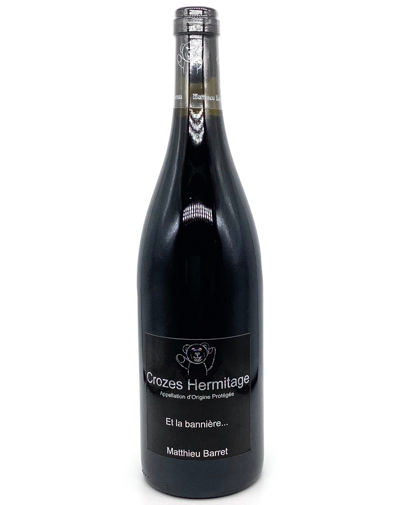 Matthieu Barret, Syrah "Et La Bannière" Crozes-Hermitage, Northern Rhône, France 2018