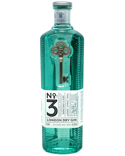 No 3 London Dry Gin 750ml newarrival