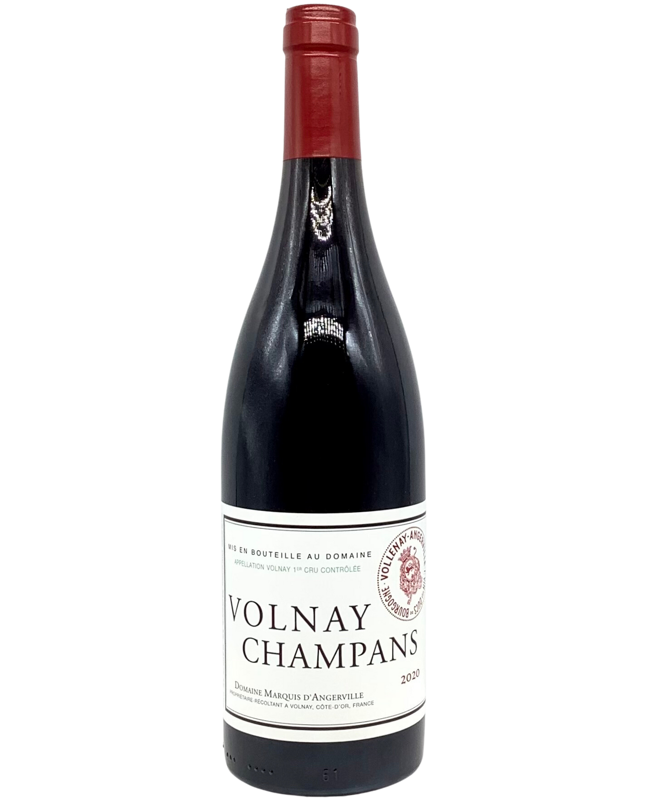 Domaine Marquis d’Angerville, Pinot Noir, Volnay Champans, Côte de Beaune, France 2020 750ml