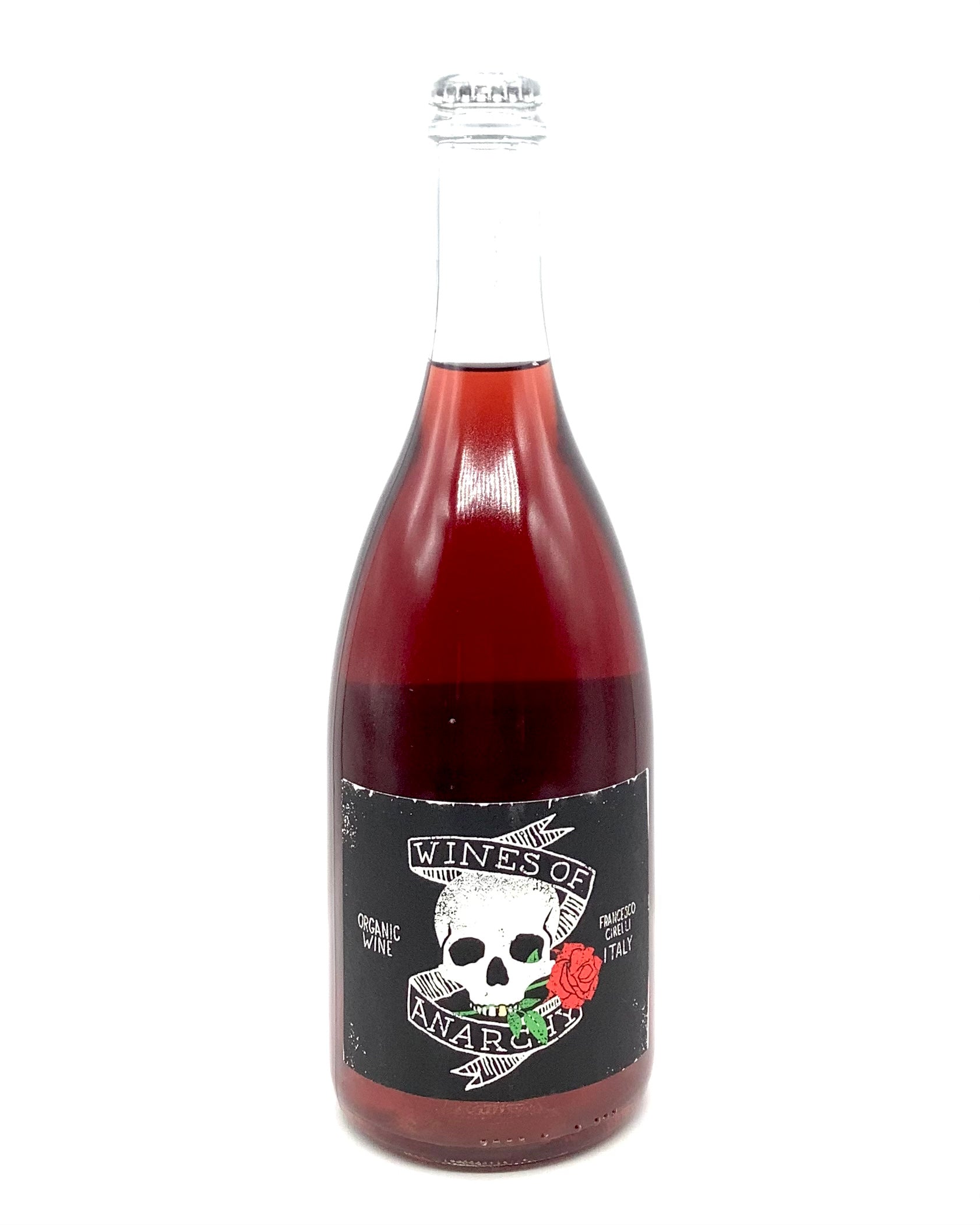 Francesco Cirelli, Montepulciano "Wines of Anarchy" Rosato Frizzante, Abruzzo, Italy natural organic vegan