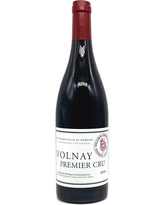 Domaine Marquis d’Angerville, Pinot Noir, Volnay Premier Cru, Côte de Beaune, France 2020