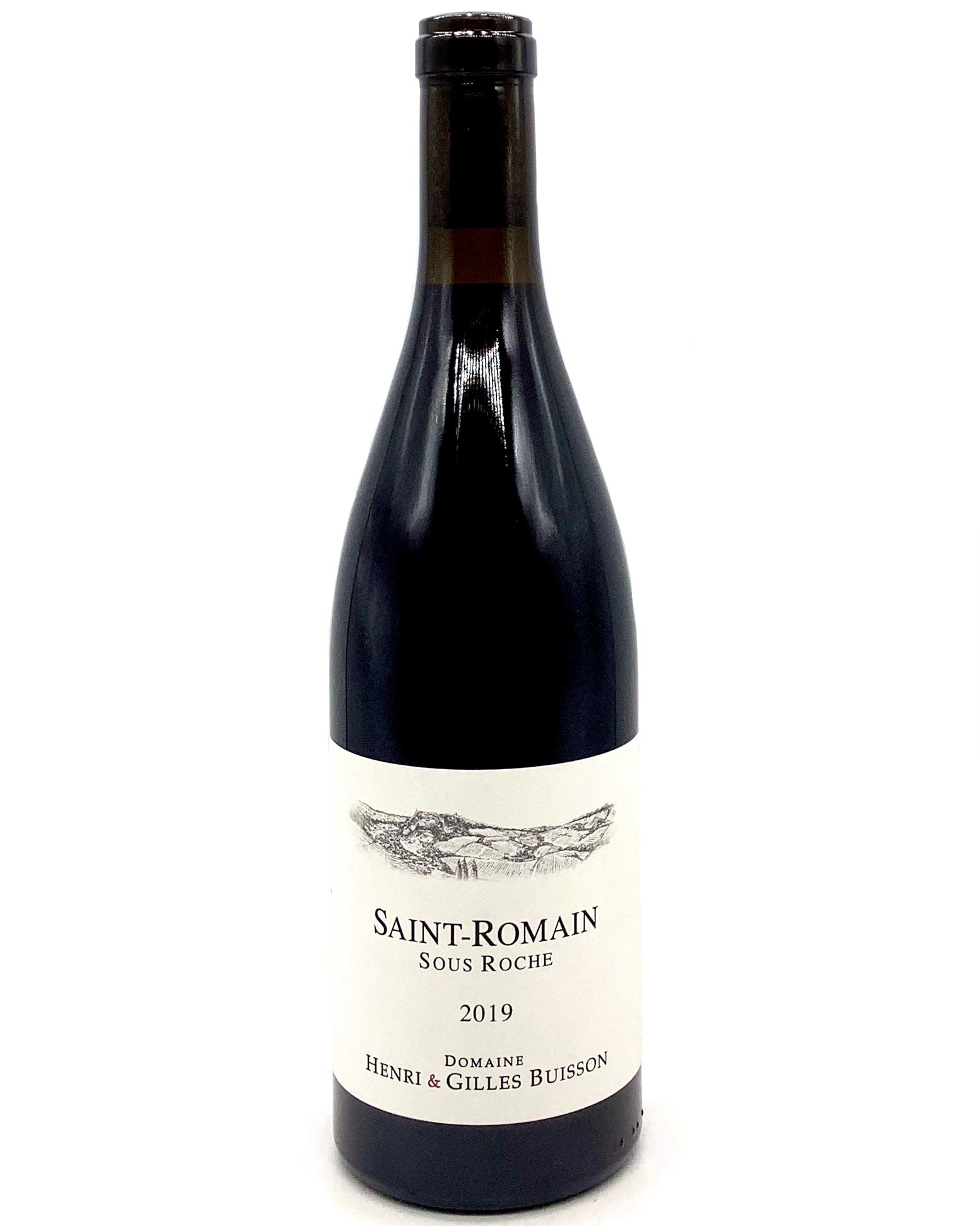 Henri & Gilles Buisson, Pinot Noir, Saint-Romain "Sous Roche" Côte d'Or, Burgundy, France 2019 certifiedorganic newarrival