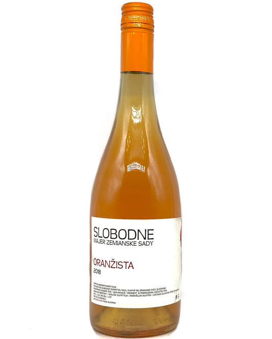 Slobodné (Zemianske Sady), Pinot Gris "Oranžista" Trnava, Slovakia 2018 biodynamic newarrival orange organic vegan