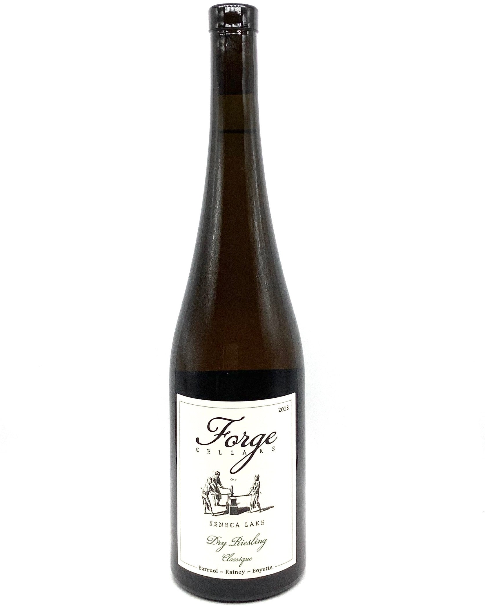 Forge Cellars, Dry Riesling "Classique" Seneca Lake, Finger Lakes, NY 2019