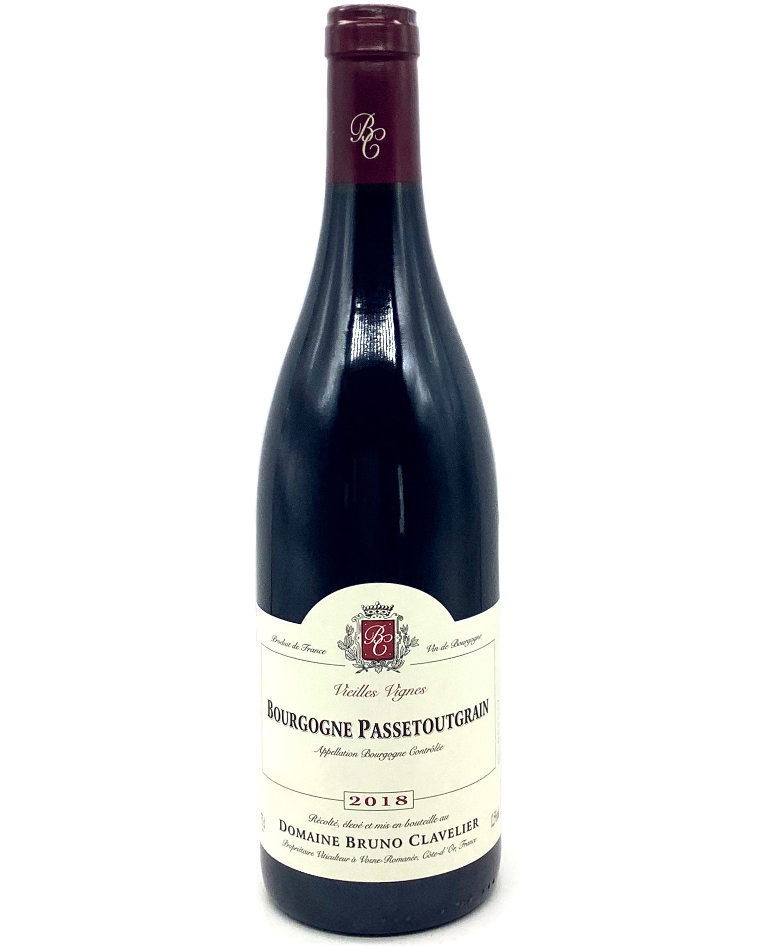 Domaine Bruno Clavelier, Pinot Noir & Gamay, Passetoutgrain, Bourgogne, France 2018 newarrival