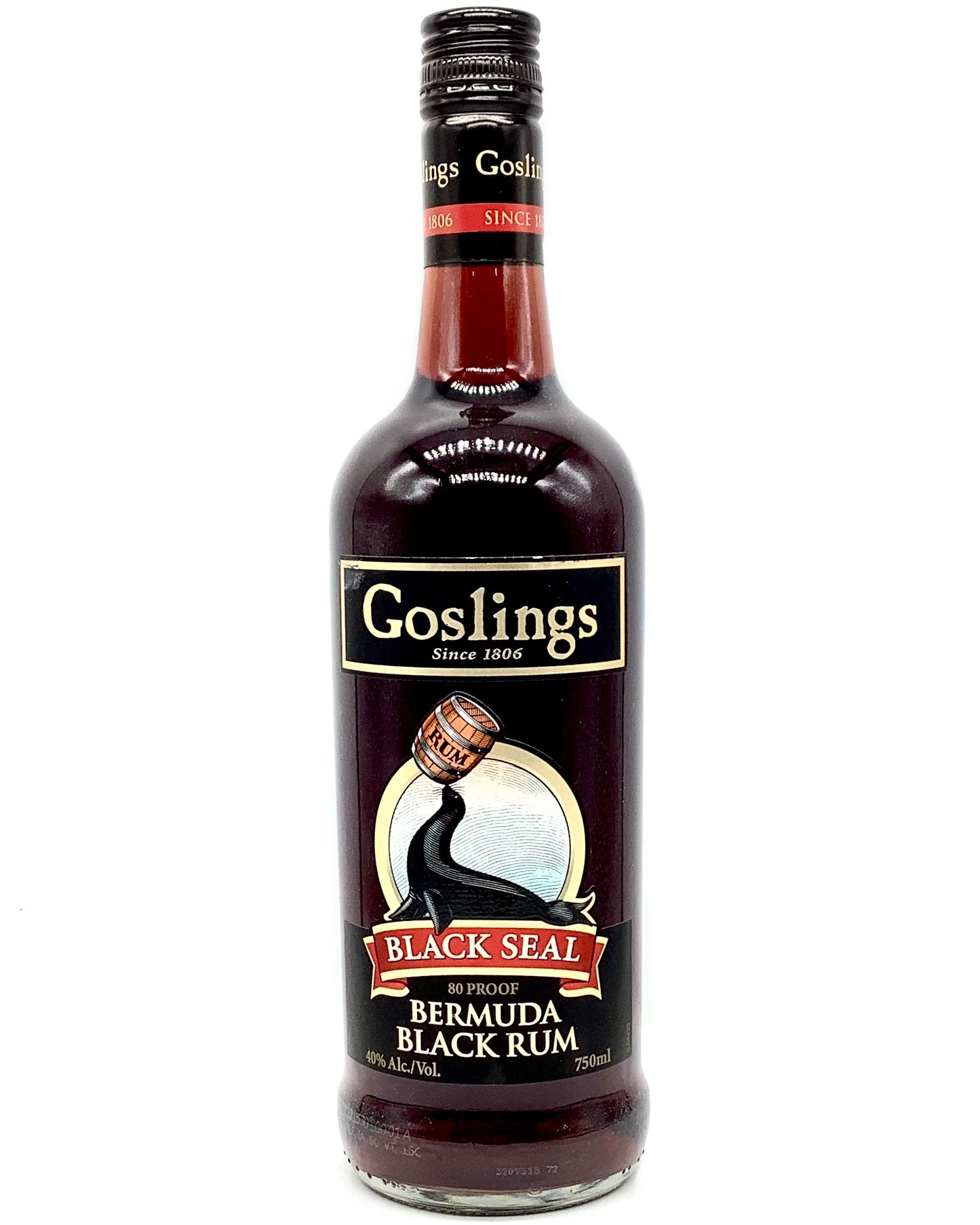 Goslings Rum Black Seal 750ml