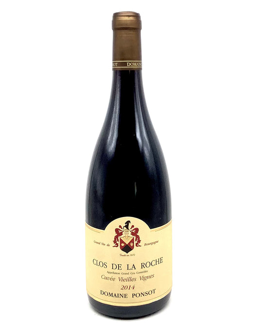 Domaine Ponsot, Pinot Noir, Clos de la Roche Grand Cru, Morey-Saint-Denis, Côte de Nuits, Burgundy, France 2014