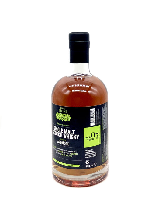 Five Lions Ardmore 7 Year Single Malt Scotch Whisky