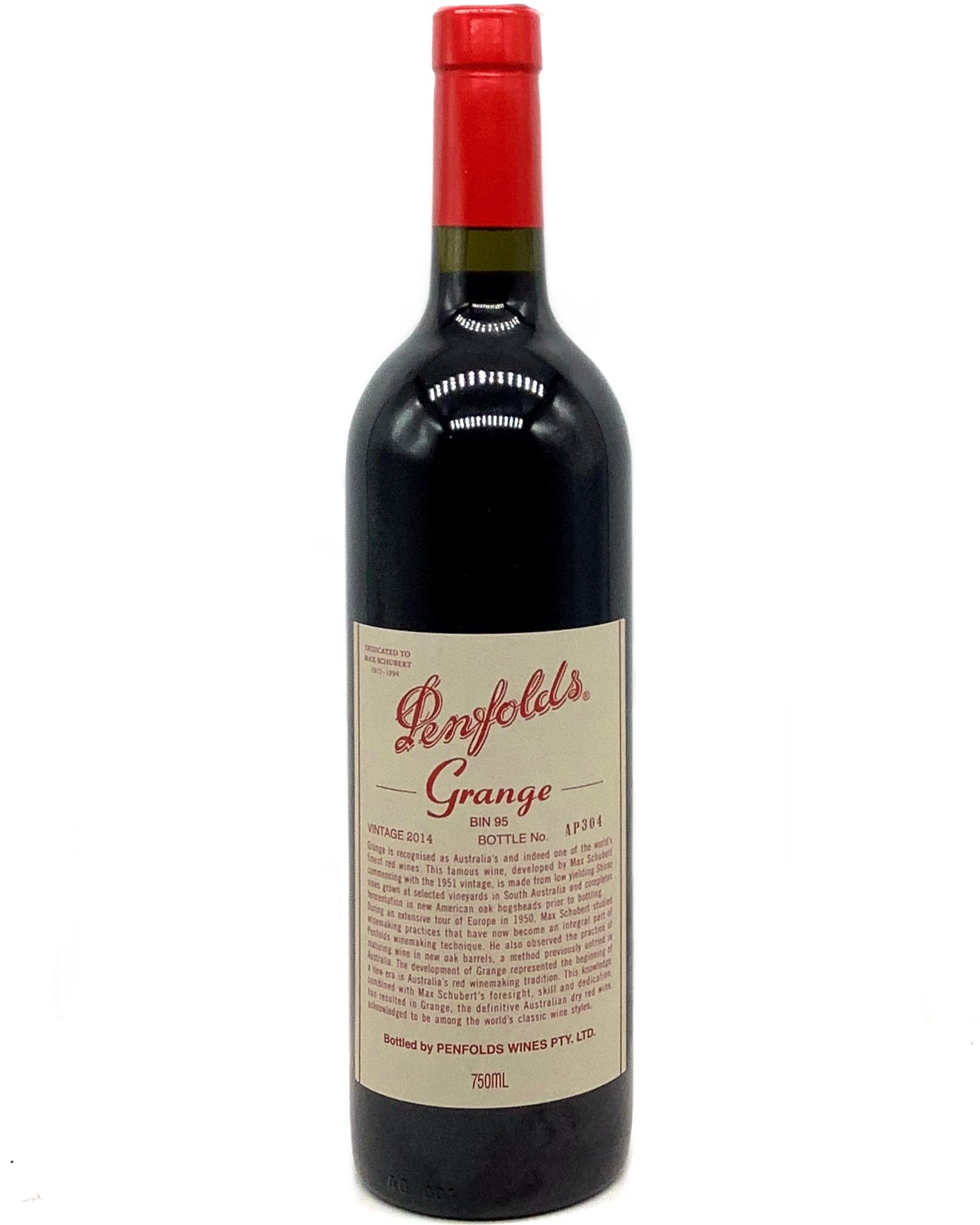 Penfolds, Shiraz, Grange Bin 95, Australia 2014