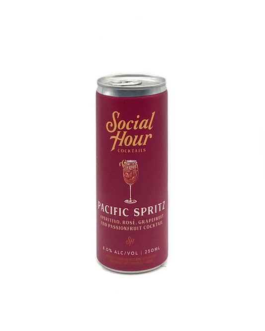 Social Hour Cocktails Passionfruit Pacific Spritz 250ml