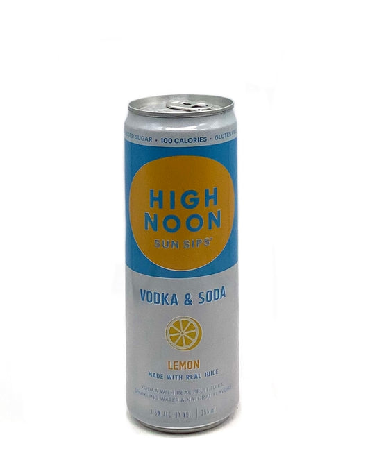 High Noon Vodka & Soda Lemon 355ml