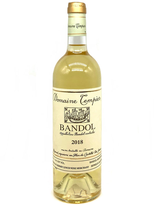 Domaine Tempier, Bandol Blanc, Provence, France 2018