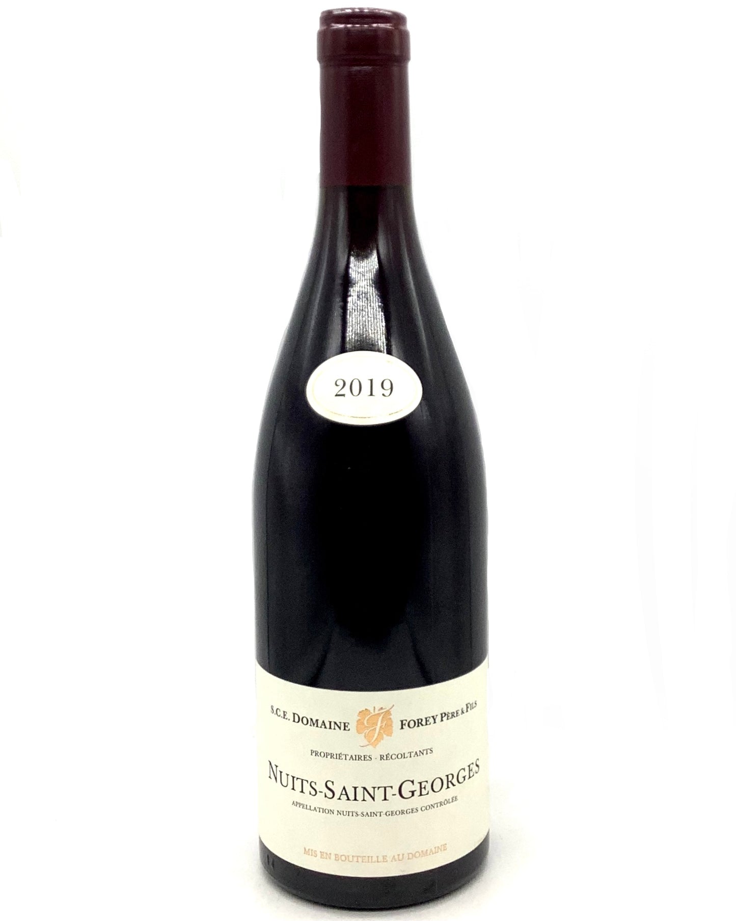 Domaine Forey, Pinot Noir, Nuits-Saint-Georges, Côte de Nuits, Burgundy, France 2019