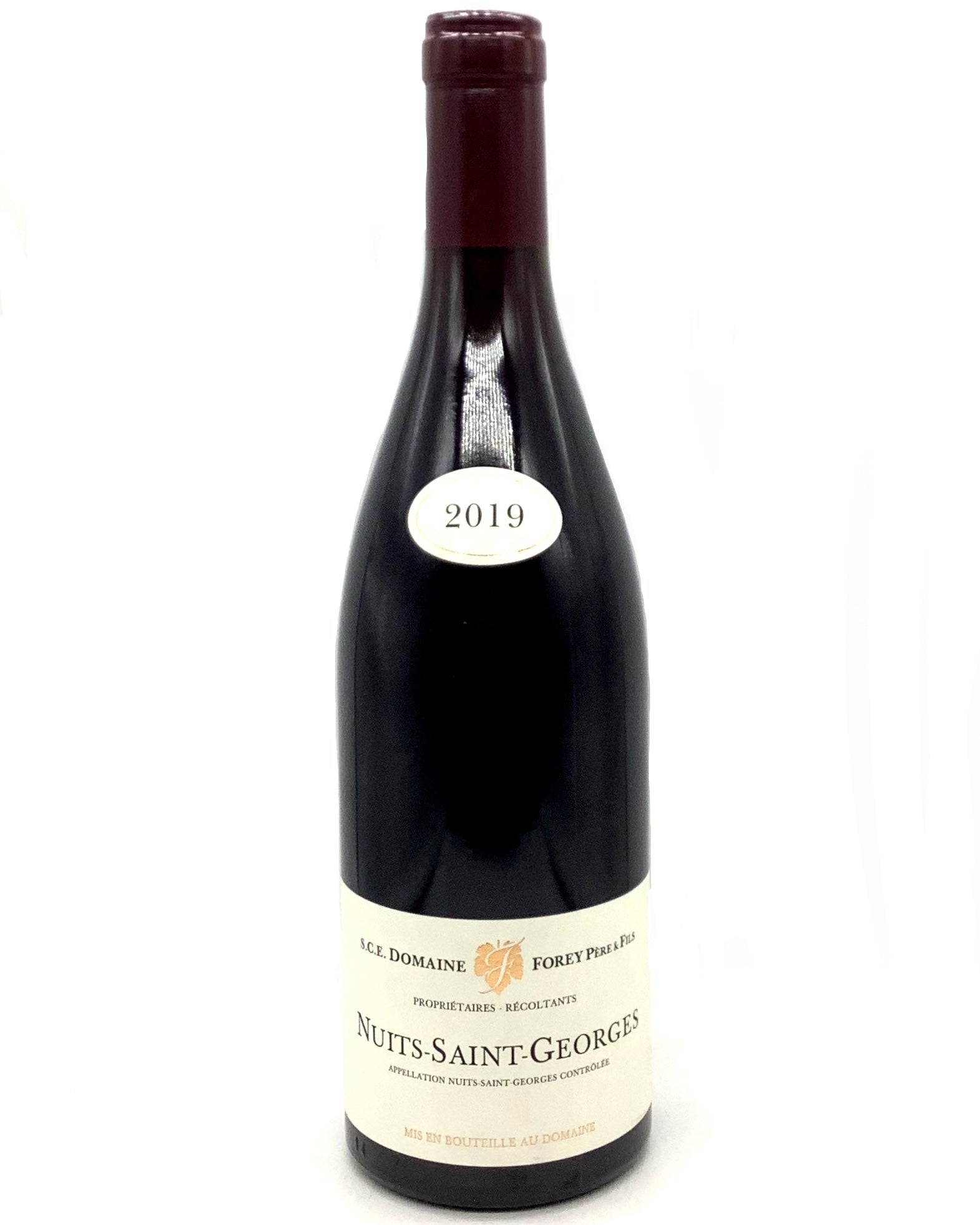 Domaine Forey, Pinot Noir, Nuits-Saint-Georges, Côte de Nuits, Burgundy, France 2019