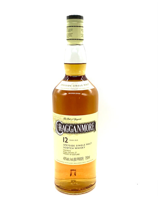Cragganmore 12 Year Speyside Single Malt Scotch Whisky