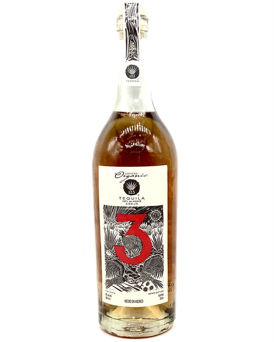 123 Organic Tequila Añejo "3"