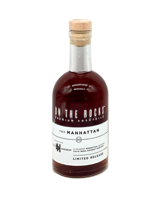 On The Rocks Manhattan with Basil Hayden Dark Rye 375ml newarrival