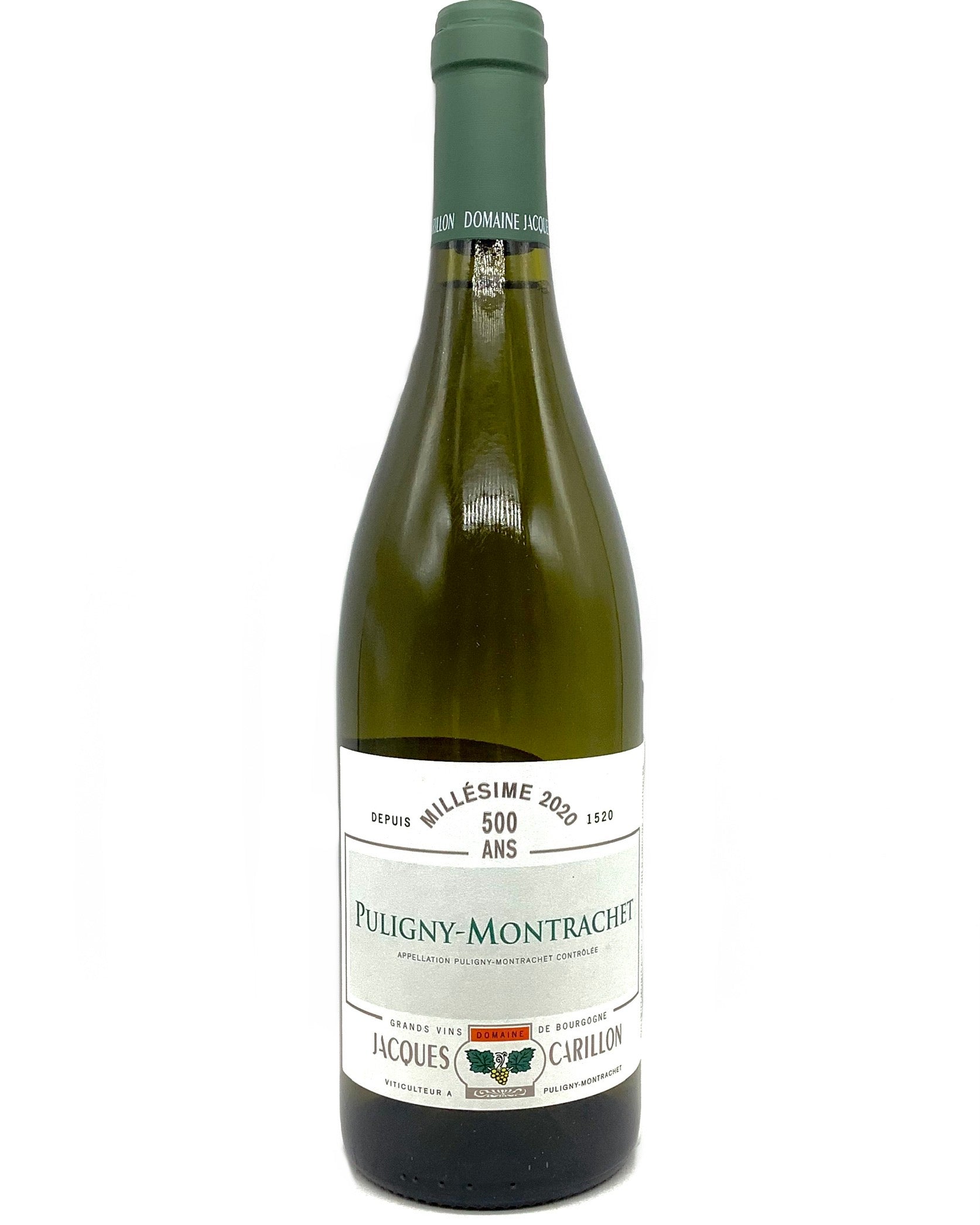 Jacques Carillon, Chardonnay, Puligny-Montrachet, Côte de Beaune, Burgundy, France 2020
