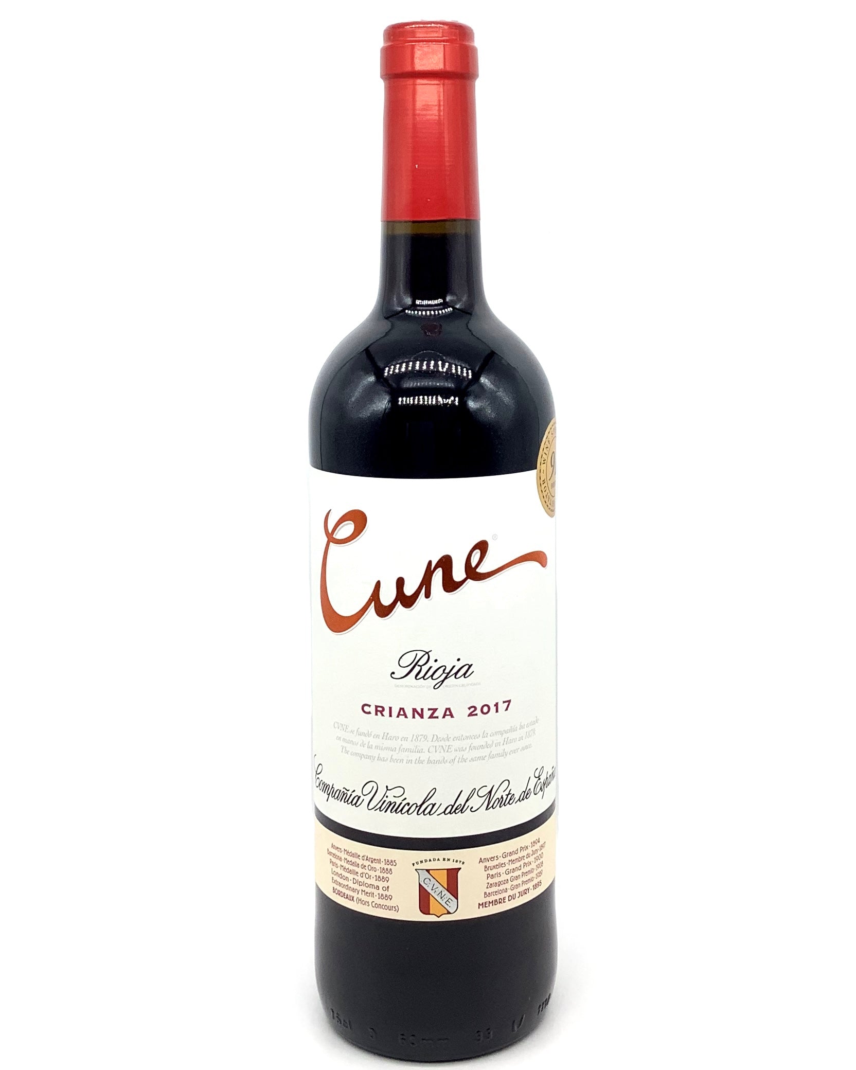 CVNE, Tempranillo "Cune Crianza" Rioja, Spain 2019