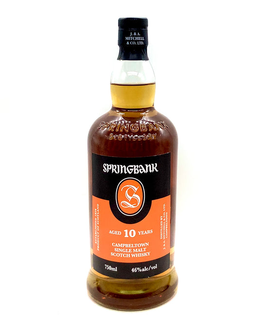 Springbank 10 Year Campbeltown Single Malt Scotch Whisky