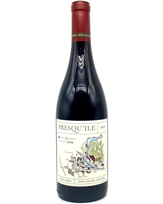 Presqu'ile, Pinot Noir, Bien Nacido Vineyard, Santa Maria Valley, California 2019 newarrival