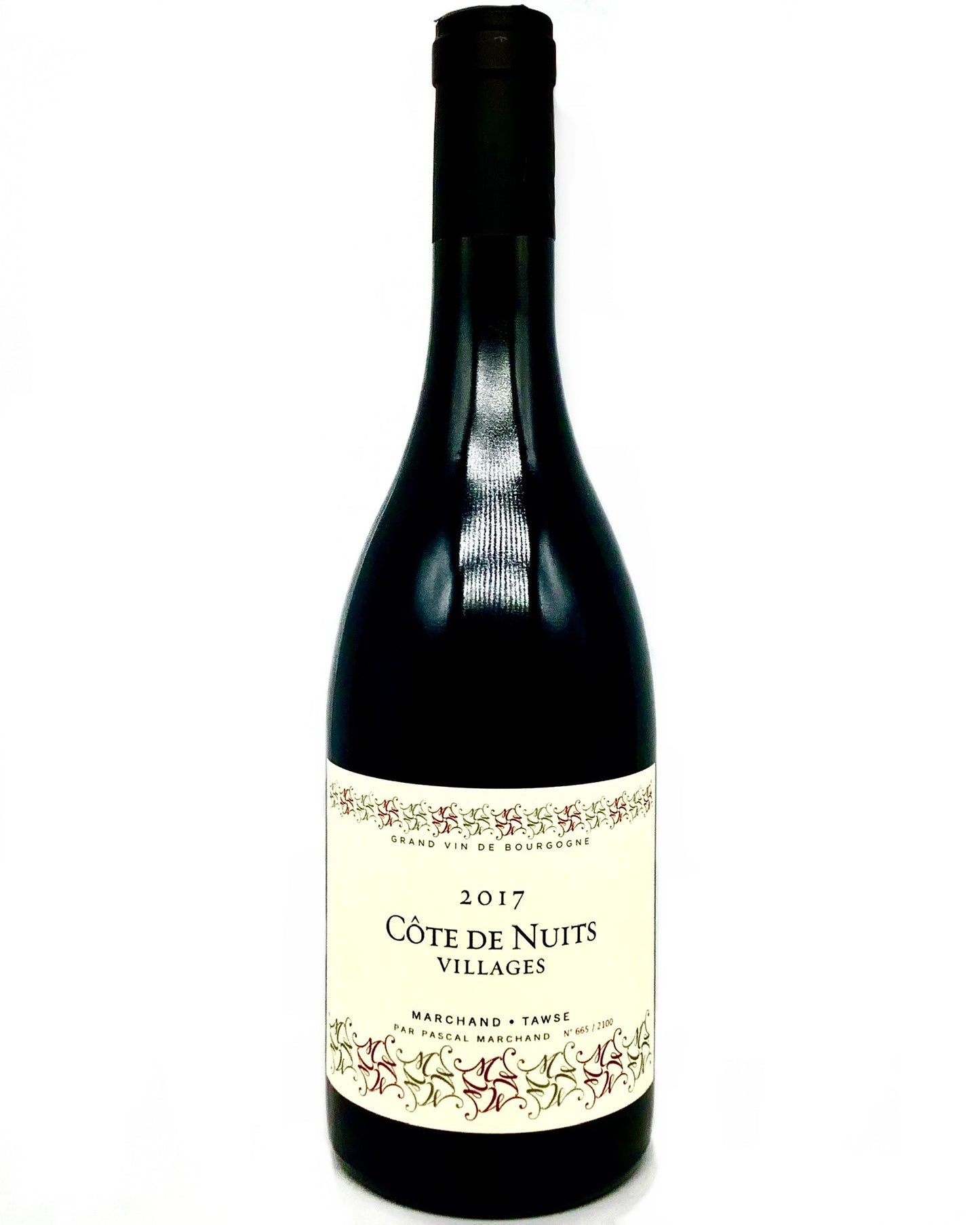 Marchand Tawse, Pinot Noir, Côtes de Nuits Villages, Burgundy, France 2017