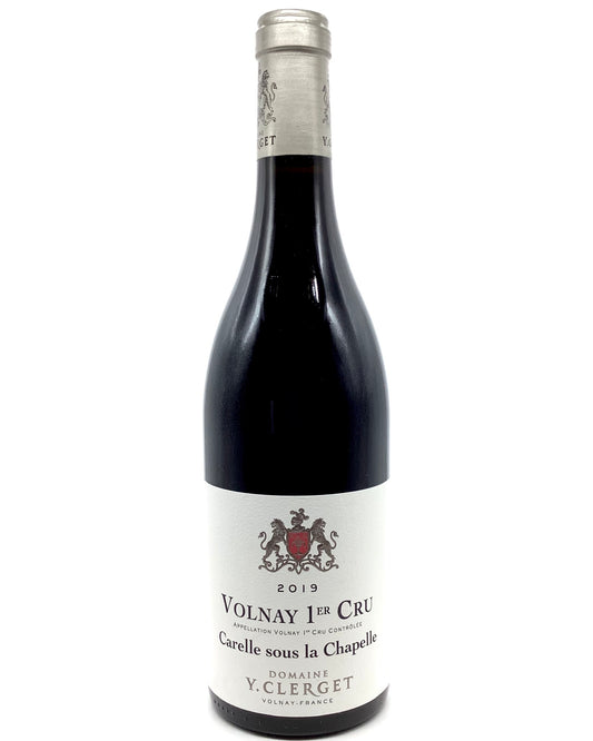 Domaine Y. Clerget, Pinot Noir, Volnay 1er Cru Carelle Sous La Chapelle, Côte de Beaune, Burgundy, France 2019