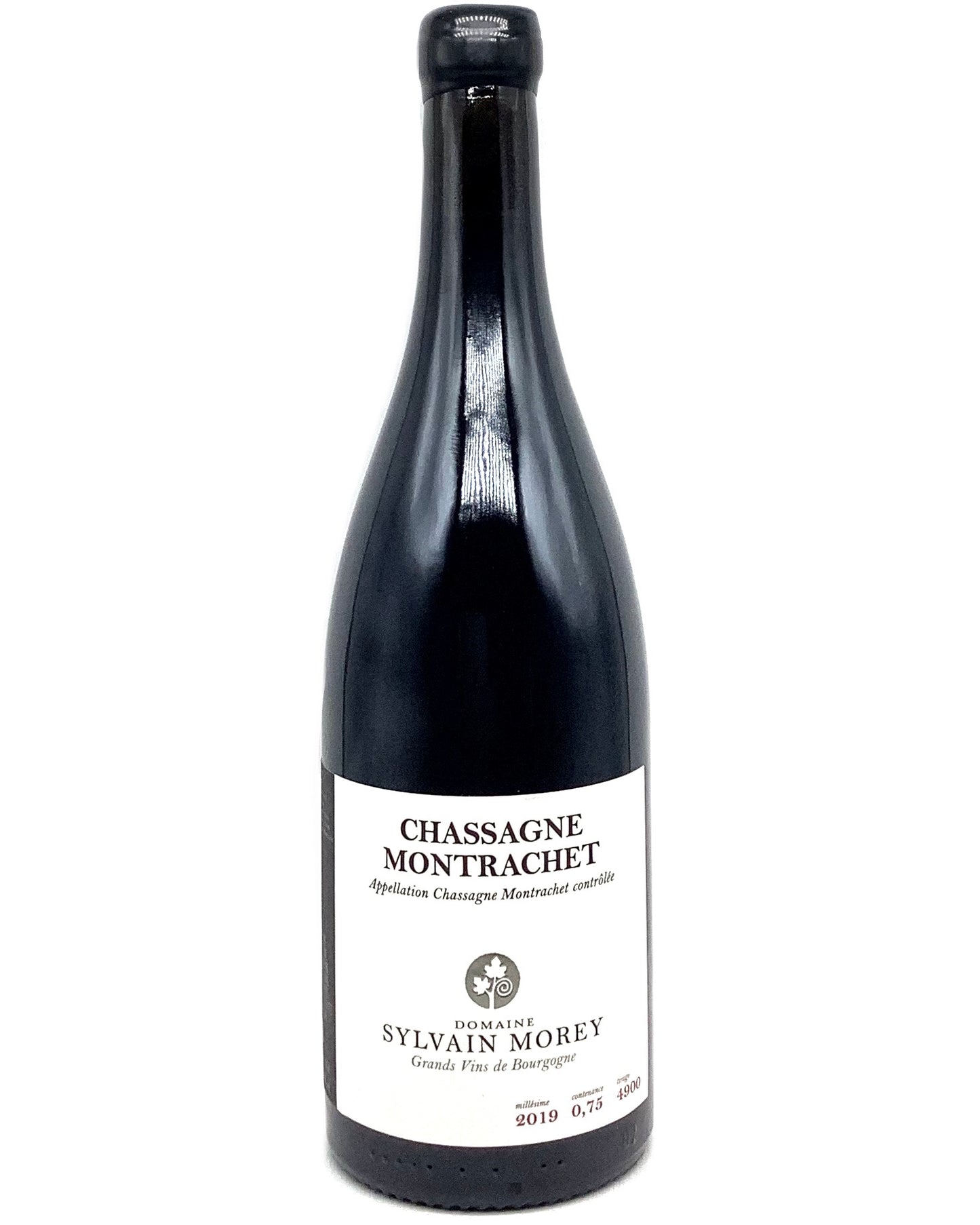 Sylvain Morey, Pinot Noir, Chassagne-Montrachet, Côte de Beaune, Burgundy, France 2019
