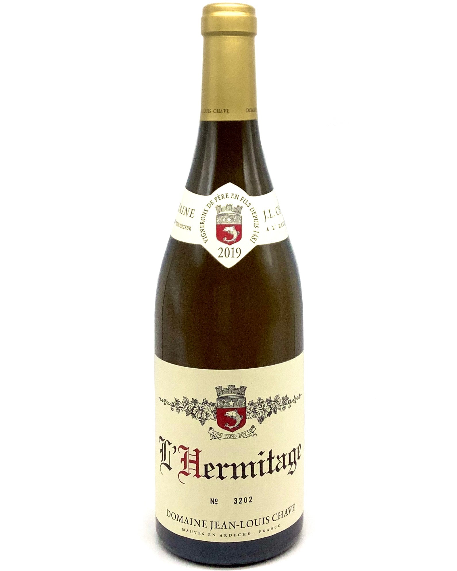 Domaine Jean-Louis Chave, Hermitage Blanc, Northern Rhône, France 2019