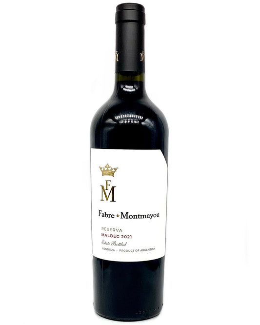 Fabre Montmayou, Malbec Reserva, Mendoza, Argentina 2021 newarrival